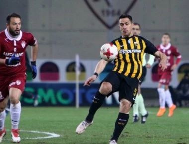 «Κιτρινόμαυρες» ευχές στον Λαμπρόπουλο